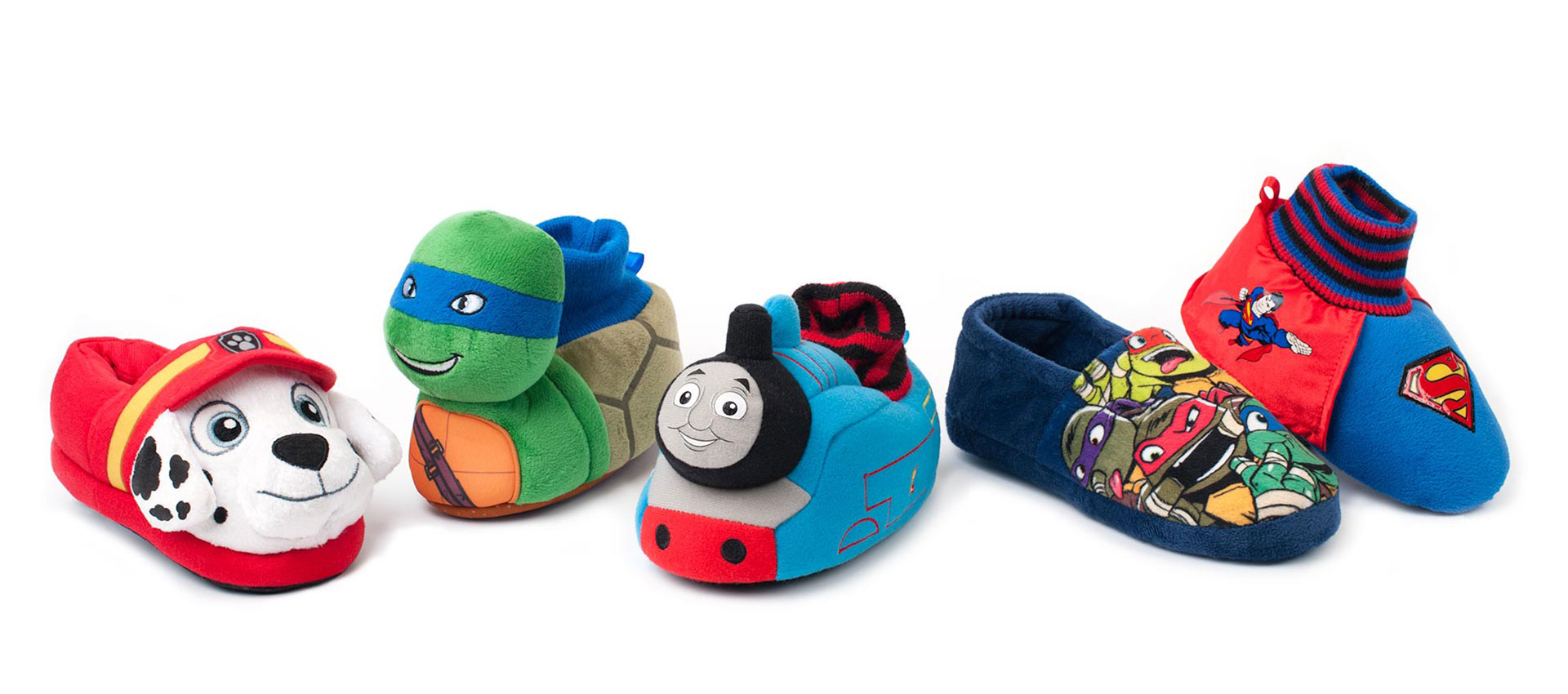Licensed footwear range and product selection