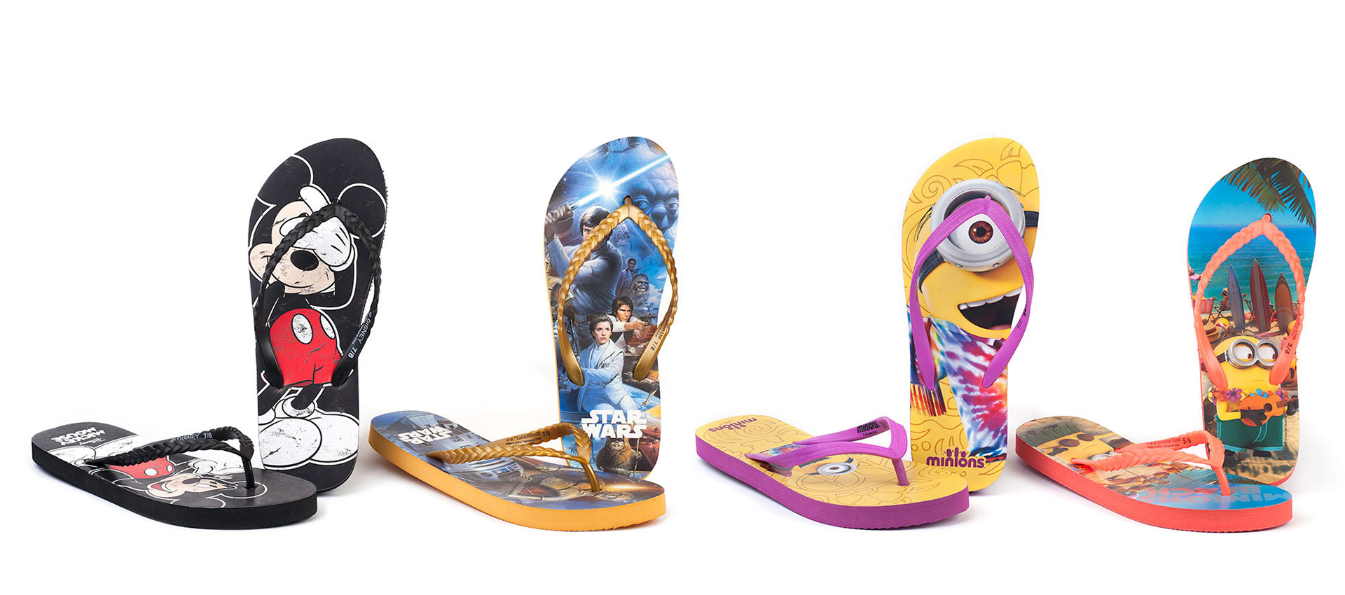 Licensed footwear range archive